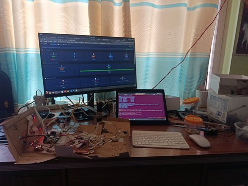 11 June — AIT Jury Day. The full sensor suite live on the dashboard, all channels updating together.